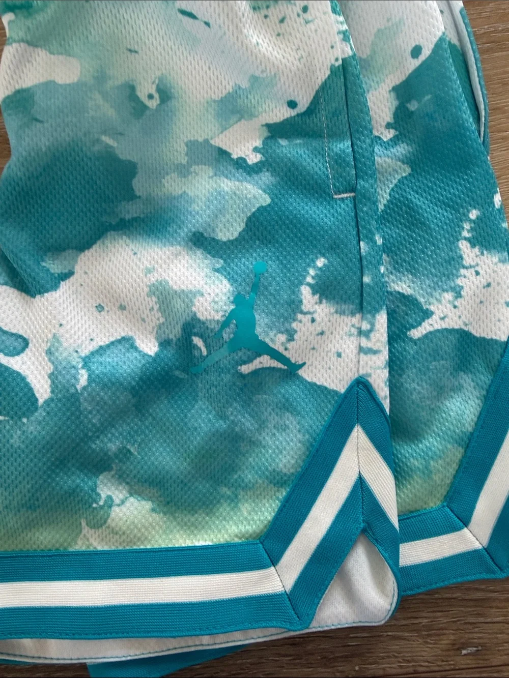 Jordan Watercolor Remix shorts. Youth Size S